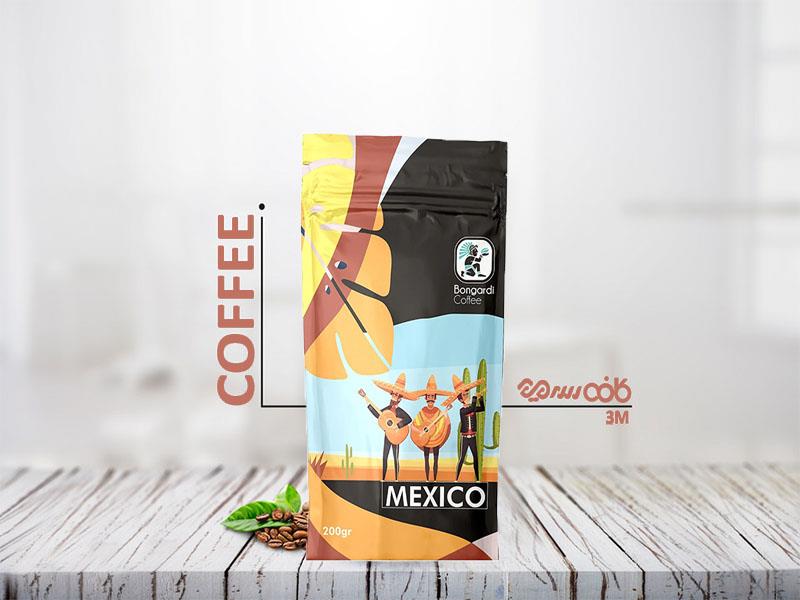 دانه قهوه بونگاردی مکزیکو (Bongardi Coffee Mexico)
